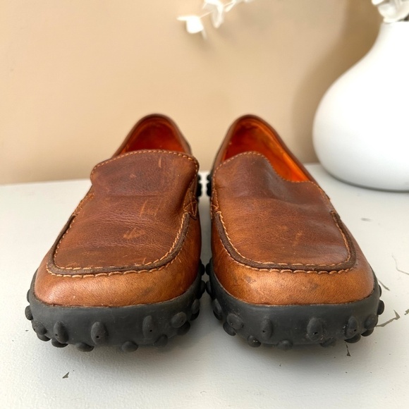 B.U.M. Equipment Leather and Rubber Slip on Shoes in Spice Size 7 - Picture 5 of 17